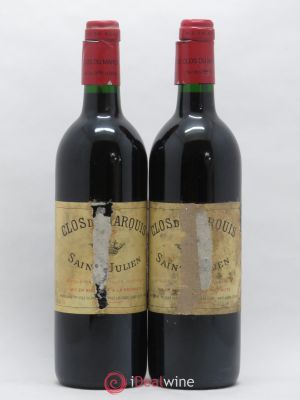 Clos du Marquis  1995 - Lot of 2 Bottles
