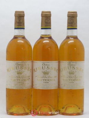 Château Rieussec 1er Grand Cru Classé  1996 - Lot of 3 Bottles