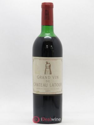 Château Latour 1er Grand Cru Classé  1971 - Lot de 1 Bouteille