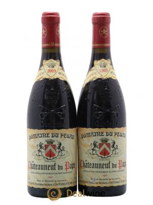 Châteauneuf-du-Pape Domaine du Pégau Cuvée Réservée Paul et Laurence Féraud  2003 - Lot of 2 Bottles