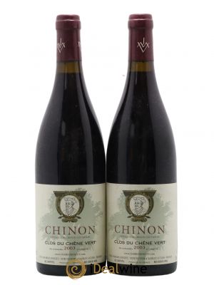 Chinon Clos du Chêne Vert Charles Joguet  2003 - Lot of 2 Bottles