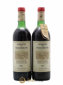Bandol Terrebrune (Domaine de)  1982 - Lot of 2 Bottles