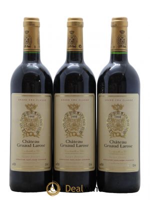 Château Gruaud Larose 2ème Grand Cru Classé  1998 - Posten von 3 Flaschen