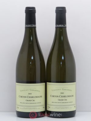 Corton-Charlemagne Grand Cru Vincent Girardin 2005 - Lot of 2 Bottles