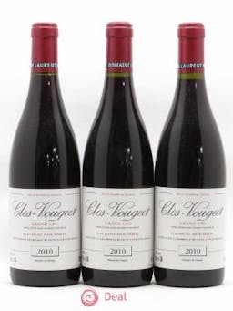 Clos de Vougeot Grand Cru Laurent Roumier  2010 - Lot of 3 Bottles