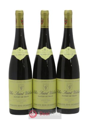Pinot Gris Grand Cru Rangen de Thann Clos Saint-Urbain Zind-Humbrecht (Domaine)  2009 - Lot de 3 Bouteilles