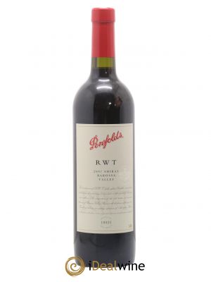 Barossa Valley Penfolds Wines RWT Shiraz  2007 - Lot de 1 Bouteille