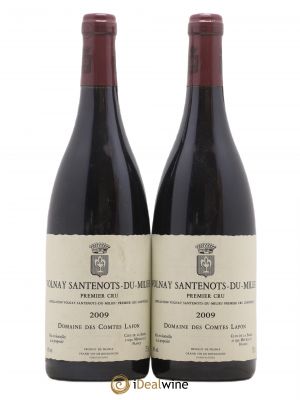 Volnay 1er Cru Santenots du Milieu Comtes Lafon (Domaine des)  2009 - Lot of 2 Bottles