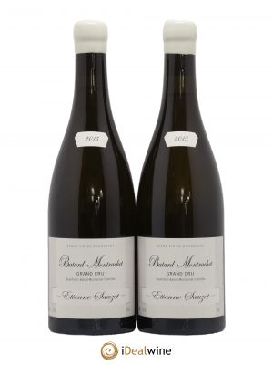 Bâtard-Montrachet Grand Cru Etienne Sauzet  2015 - Lot of 2 Bottles