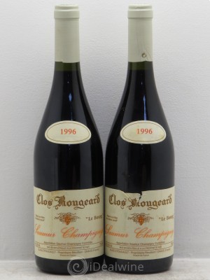 Saumur-Champigny Le Bourg Clos Rougeard - Frères Foucault  1996 - Lot of 2 Bottles