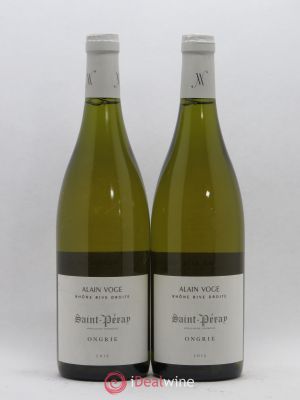 Saint-Péray Ongrie Alain Voge (Domaine) (no reserve) 2016 - Lot of 2 Bottles