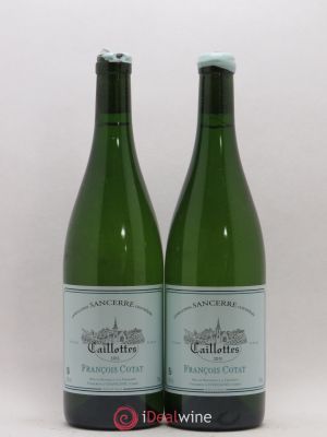 Sancerre Les Caillottes François Cotat (no reserve) 2015 - Lot of 2 Bottles