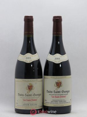 Nuits Saint-Georges Les Hauts Poirets Jayer-Gilles (no reserve) 2005 - Lot of 2 Bottles