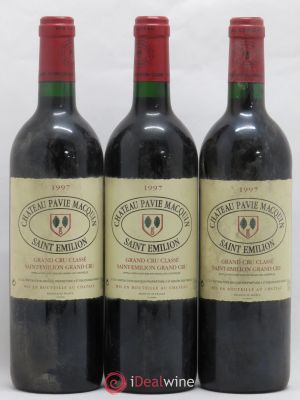 Château Pavie Macquin 1er Grand Cru Classé B  1997 - Lot of 3 Bottles