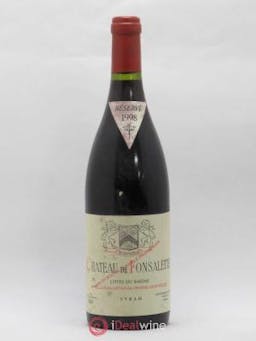 Côtes du Rhône Cuvée Syrah Château de Fonsalette  1998 - Lot of 1 Bottle