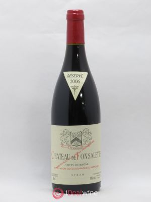 Côtes du Rhône Cuvée Syrah Château de Fonsalette  2006 - Lot de 1 Bouteille