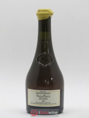 Côtes du Jura Vin de Paille Berthet-Bondet  2005 - Lot de 1 Demi-bouteille