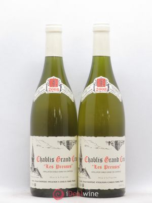 Chablis Grand Cru Les Preuses René et Vincent Dauvissat  2008 - Lot of 2 Bottles