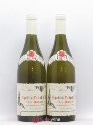 Chablis Grand Cru Les Preuses René et Vincent Dauvissat  2010 - Lot of 2 Bottles
