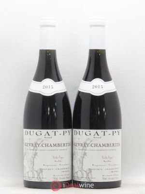Gevrey-Chambertin Vieilles Vignes Dugat-Py  2015 - Lot of 2 Bottles