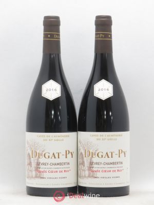 Gevrey-Chambertin Coeur de Roy Très Vieilles Vignes Bernard Dugat-Py  2016 - Lot de 2 Bouteilles