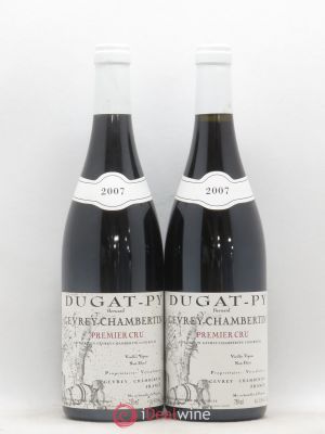 Gevrey-Chambertin 1er Cru Dugat-Py Vieilles Vignes 2007 - Lot of 2 Bottles