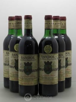 Bandol Château de Pibarnon Comte de Saint-Victor  1982 - Lot of 6 Bottles