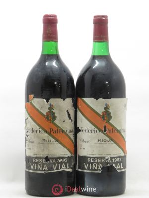 Rioja DOCa Frederico Paternina Viña Vial Reserva  1982 - Lot of 2 Magnums