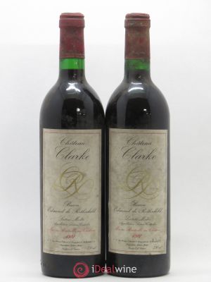Château Clarke  1981 - Lot of 2 Bottles