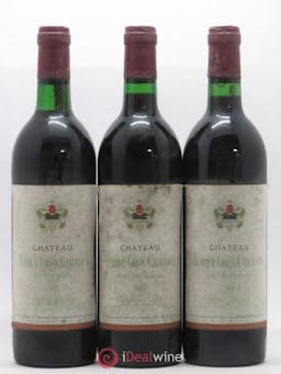 Château Terrey Gros Cailloux Cru Bourgeois  1982 - Lot of 3 Bottles