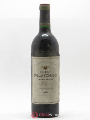 Château Plagnac Cru Bourgeois  1984 - Lot of 1 Bottle