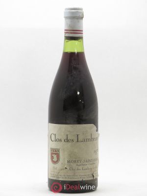 Clos des Lambrays Grand Cru Domaine des Lambrays  1972 - Lot of 1 Bottle
