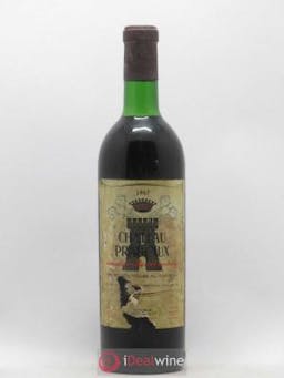 Bandol Château Pradeaux Famille Portalis  1967 - Lot of 1 Bottle