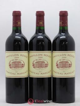 Pavillon Rouge du Château Margaux Second Vin  2009 - Lot of 3 Bottles