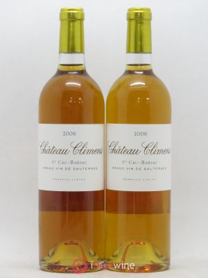 Château Climens 1er Grand Cru Classé (no reserve) 2006 - Lot of 2 Bottles