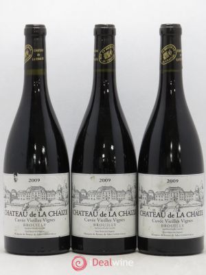Brouilly Vieilles vignes Château de la Chaize 2009 - Lot de 3 Bouteilles