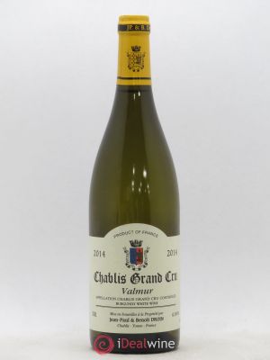 Chablis Grand Cru Valmur Jean-Paul & Benoît Droin (Domaine)  2014 - Lot of 1 Bottle