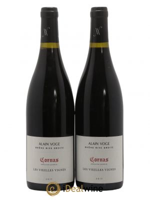 Cornas Les Vieilles Vignes Alain Voge (Domaine)  2015 - Lot of 2 Bottles