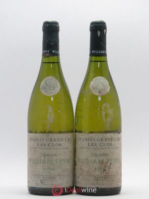 Chablis Grand Cru Les Clos William Fèvre (Domaine)  1998 - Lot of 2 Bottles