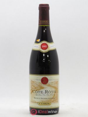 Côte-Rôtie Côtes Brune et Blonde Guigal  2003 - Lot de 1 Bouteille