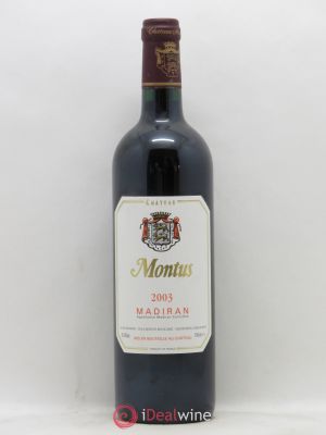 Madiran Château Montus Alain Brumont  2003 - Lot of 1 Bottle