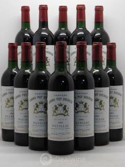 Château Grand Puy Ducasse 5ème Grand Cru Classé  1985 - Lot of 12 Bottles
