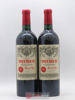 Petrus  2002 - Lot of 2 Bottles