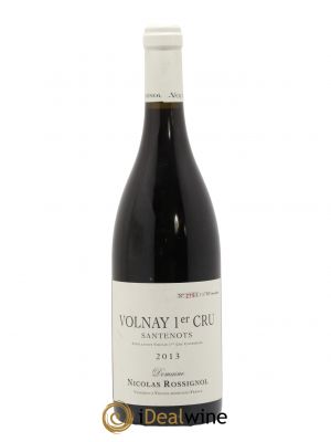Volnay 1er Cru Santenots Nicolas Rossignol  2013 - Lot of 1 Bottle