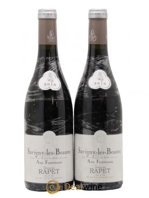 Savigny-lès-Beaune Aux Fournaux Rapet Père & Fils  2016 - Lot of 2 Bottles