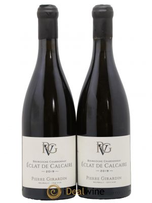Bourgogne Chardonnay Eclat de Calcaire Pierre Girardin 2019 - Lot de 2 Bottles