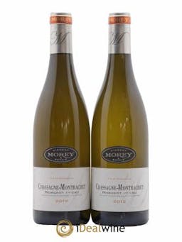 Chassagne-Montrachet 1er Cru Morgeot Vincent et Sophie Morey  2012 - Lot of 2 Bottles