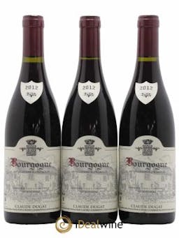Bourgogne Dugat-Py 2012 - Lot de 3 Bottiglie