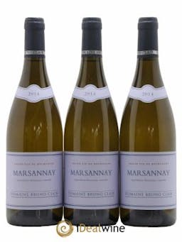 Marsannay Bruno Clair (Domaine) 2014 - Lot de 3 Bottiglie