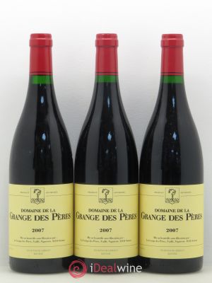 IGP Pays d'Hérault Grange des Pères Laurent Vaillé  2007 - Lot of 3 Bottles